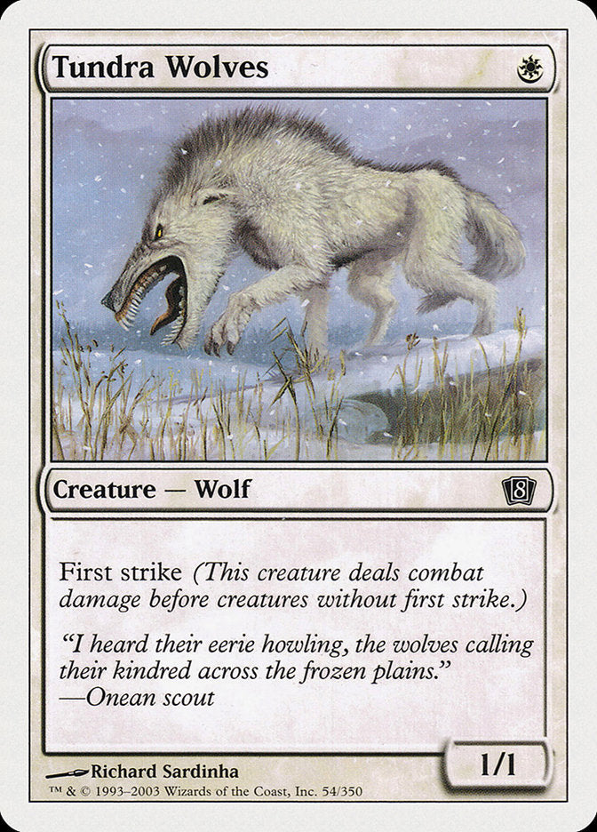 Tundra Wolves [Eighth Edition] | Chromatic Games