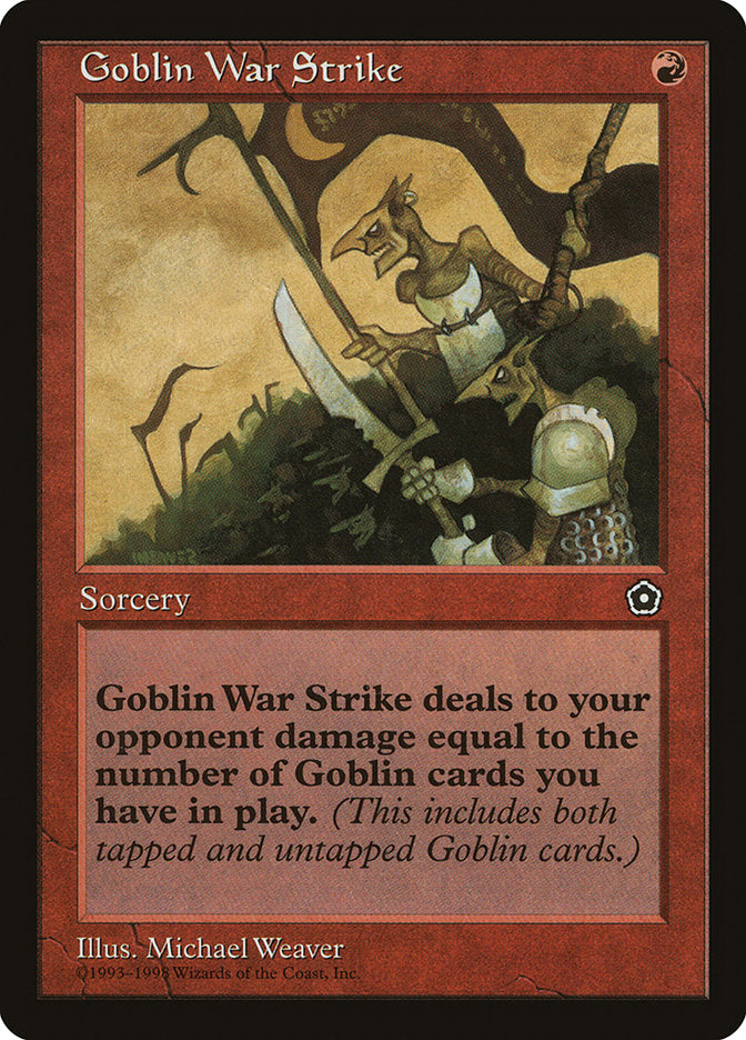 Goblin War Strike [Portal Second Age] | Chromatic Games