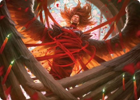 Sigarda's Imprisonment Art Card [Innistrad: Crimson Vow Art Series] | Chromatic Games