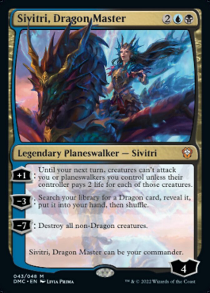 Sivitri, Dragon Master [Dominaria United Commander] | Chromatic Games