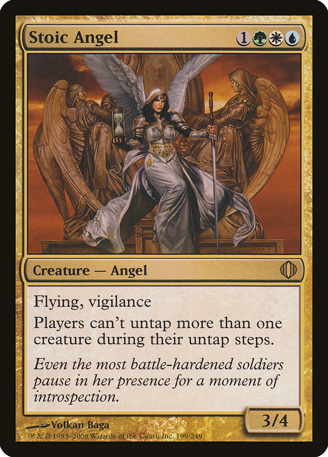 Stoic Angel [Shards of Alara] | Chromatic Games