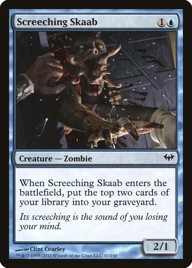 Screeching Skaab [Dark Ascension] | Chromatic Games