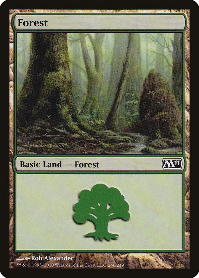 Forest (246) [Magic 2011] | Chromatic Games