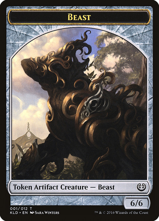 Beast Token [Kaladesh Tokens] | Chromatic Games