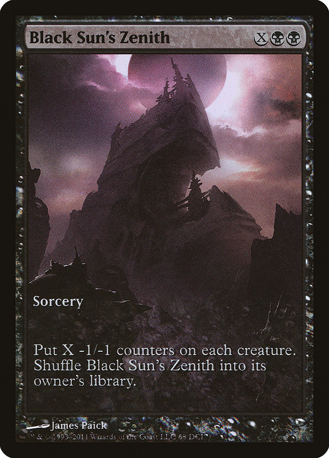 Black Sun's Zenith (Extended Art) [Mirrodin Besieged Promos] | Chromatic Games