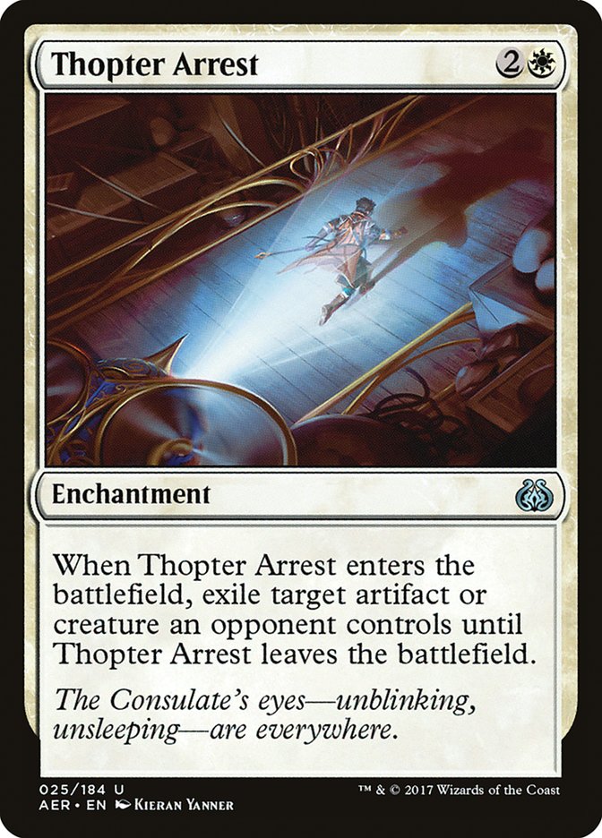 Thopter Arrest [Aether Revolt] | Chromatic Games