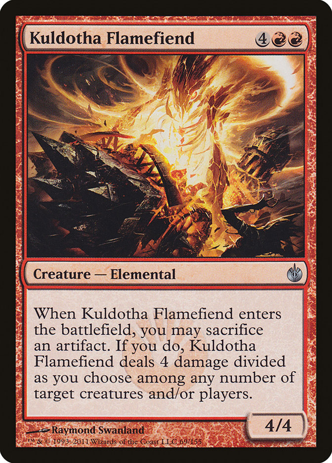 Kuldotha Flamefiend [Mirrodin Besieged] | Chromatic Games