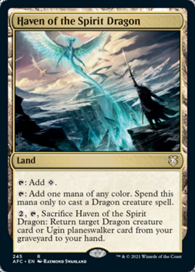 Haven of the Spirit Dragon [Dungeons & Dragons: Adventures in the Forgotten Realms Commander] | Chromatic Games