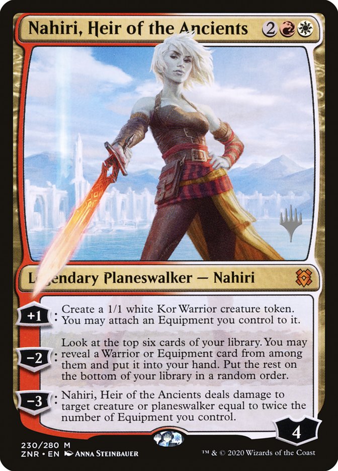 Nahiri, Heir of the Ancients (Promo Pack) [Zendikar Rising Promos] | Chromatic Games