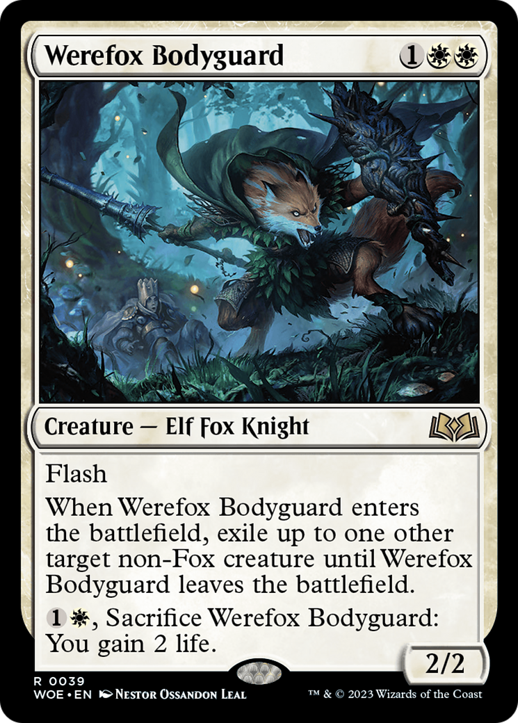 Werefox Bodyguard [Wilds of Eldraine] | Chromatic Games