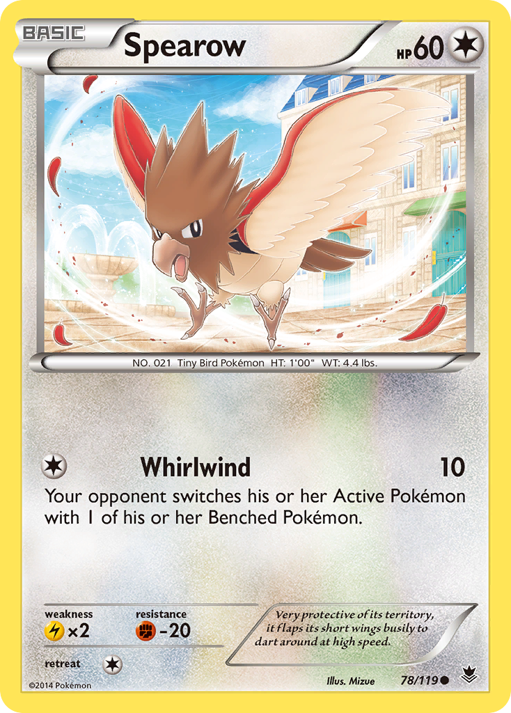 Spearow (78/119) [XY: Phantom Forces] | Chromatic Games