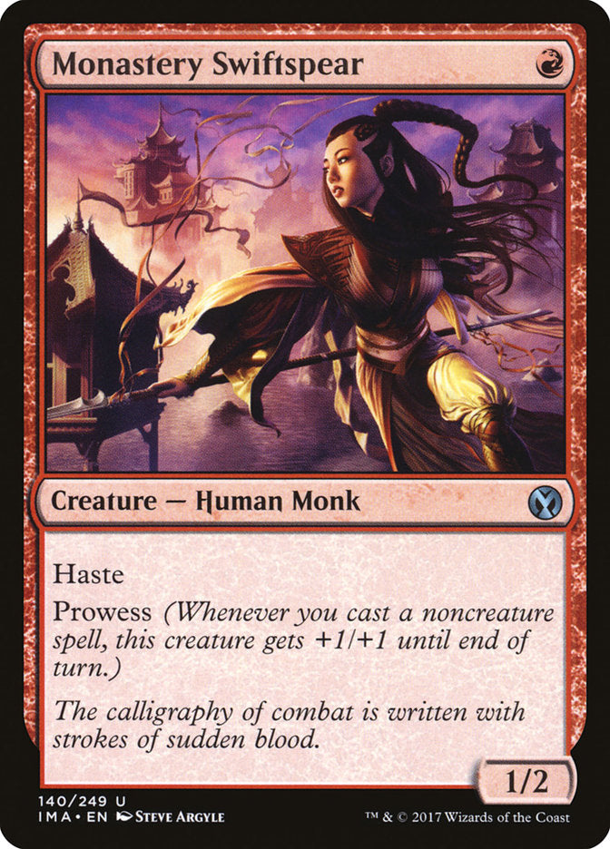Monastery Swiftspear [Iconic Masters] | Chromatic Games