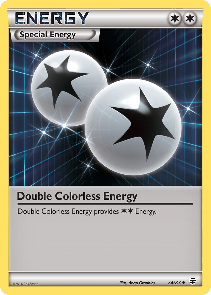 Double Colorless Energy [Generations] | Chromatic Games