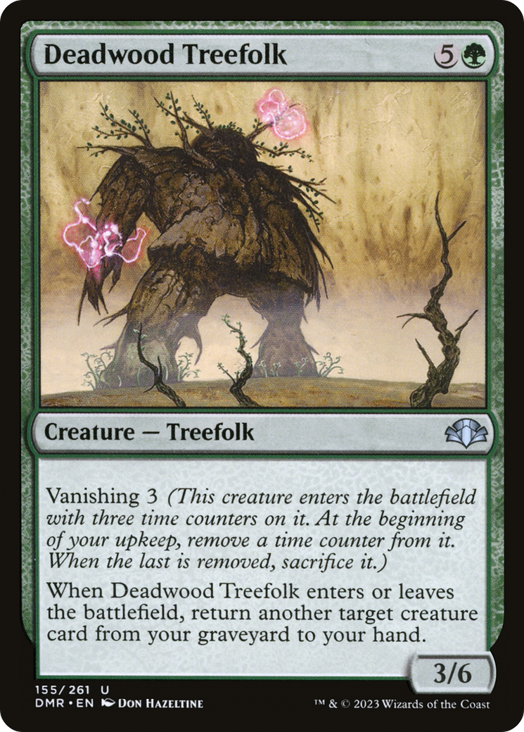 Deadwood Treefolk [Dominaria Remastered] | Chromatic Games