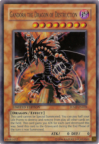 Gandora the Dragon of Destruction [JUMP-EN028] Ultra Rare | Chromatic Games