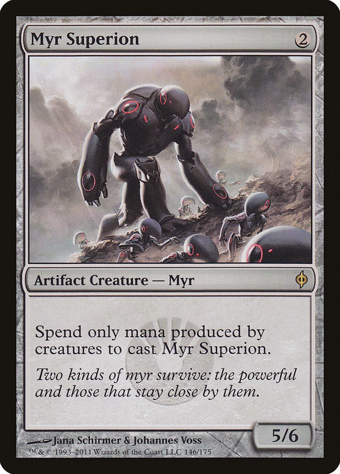 Myr Superion [New Phyrexia] | Chromatic Games