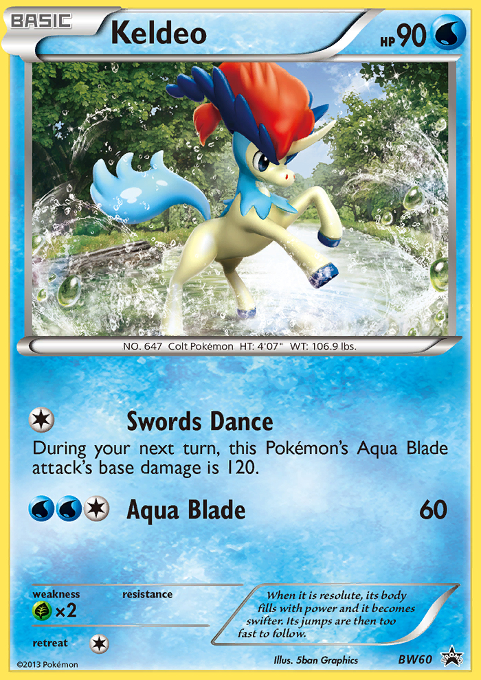 Keldeo [BW Black Star Promos] | Chromatic Games