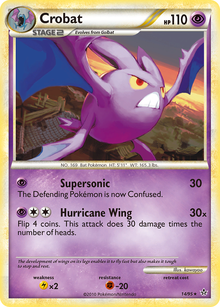 Crobat [HS—Unleashed] | Chromatic Games