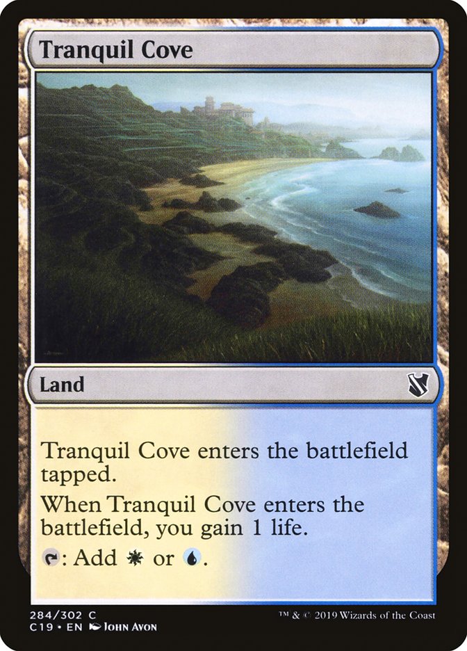 Tranquil Cove [Commander 2019] | Chromatic Games