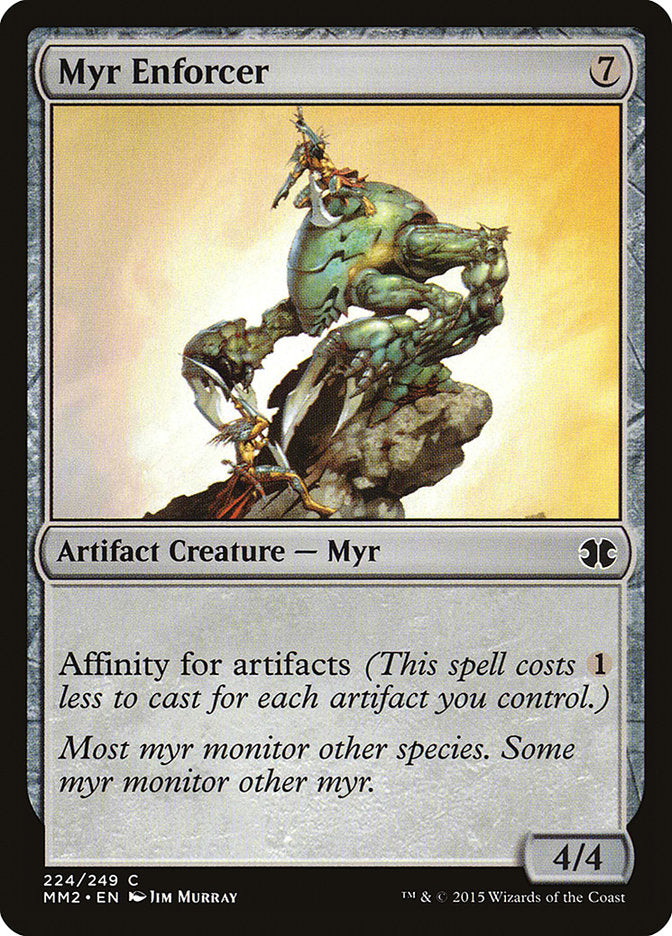 Myr Enforcer [Modern Masters 2015] | Chromatic Games