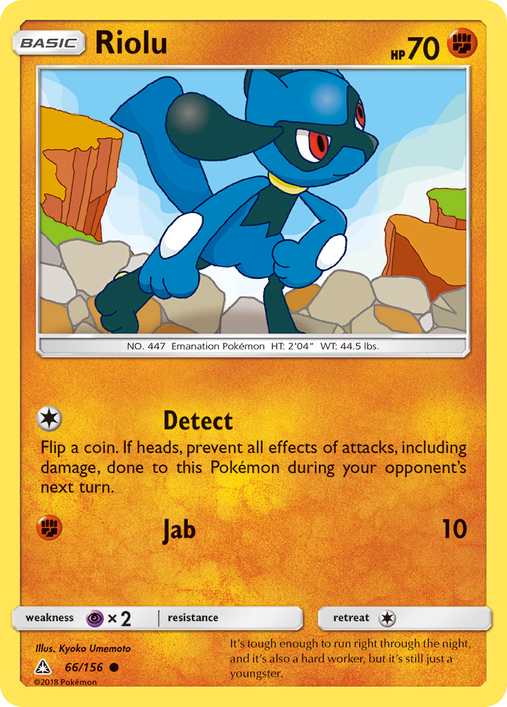 Riolu (66/156) [Sun & Moon: Ultra Prism] | Chromatic Games