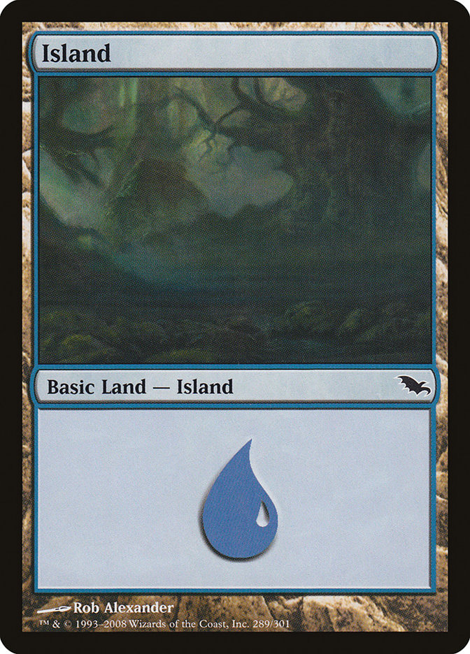 Island (289) [Shadowmoor] | Chromatic Games