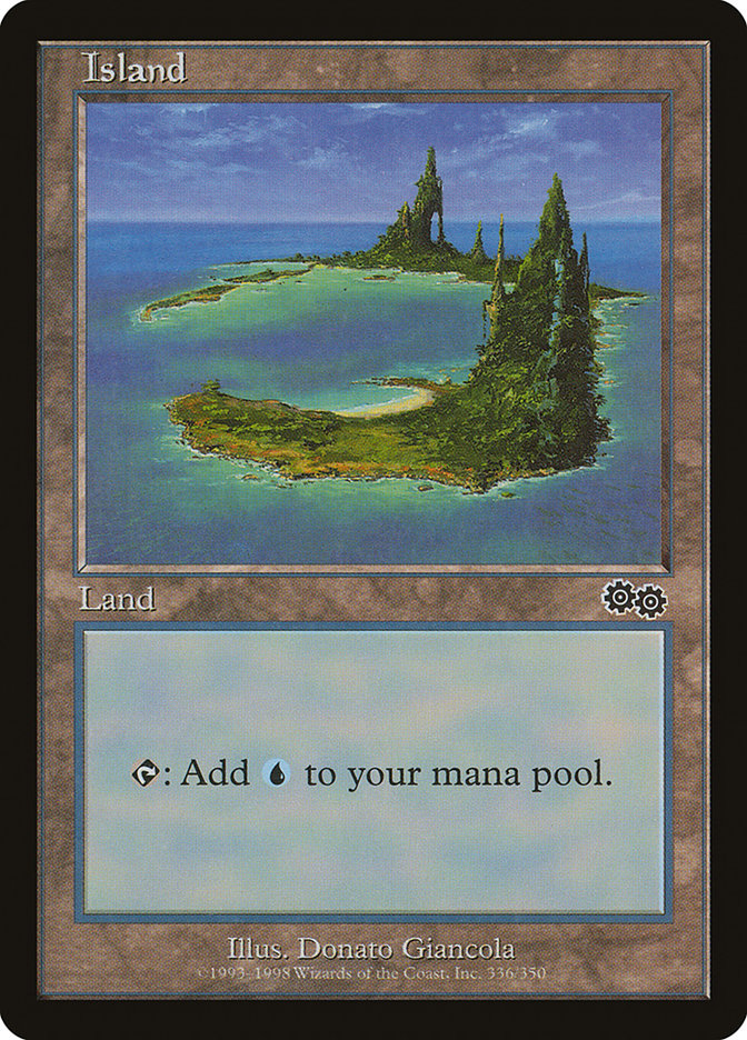 Island (336) [Urza's Saga] | Chromatic Games