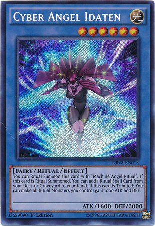 Cyber Angel Idaten [DRL3-EN013] Secret Rare | Chromatic Games