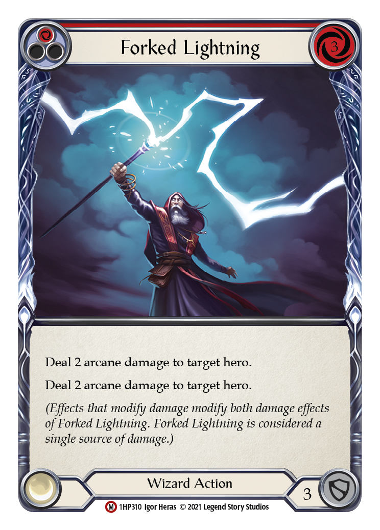 Forked Lightning [1HP310] (History Pack 1) | Chromatic Games