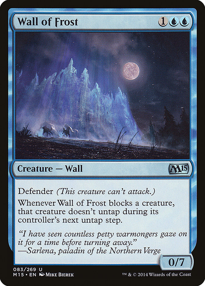 Wall of Frost [Magic 2015] | Chromatic Games