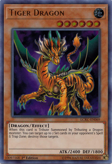 Tiger Dragon [LCKC-EN069] Ultra Rare | Chromatic Games