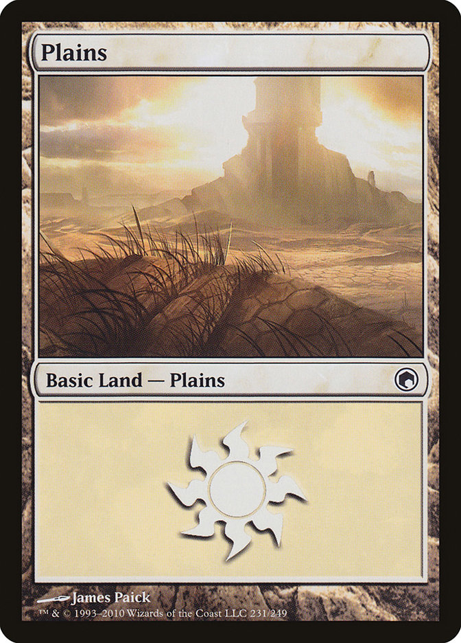 Plains (231) [Scars of Mirrodin] | Chromatic Games