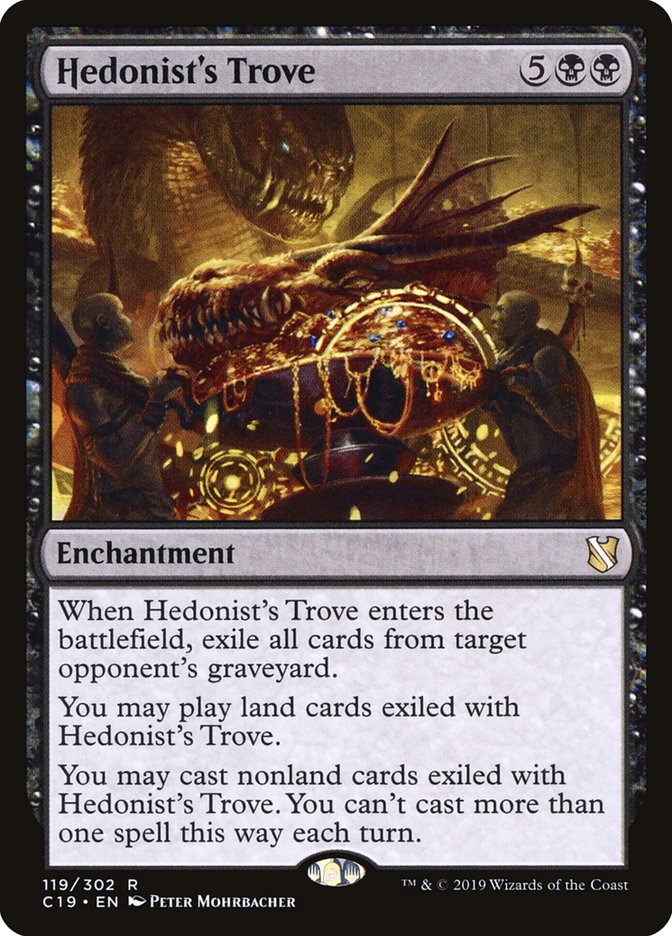 Hedonist's Trove [Commander 2019] | Chromatic Games