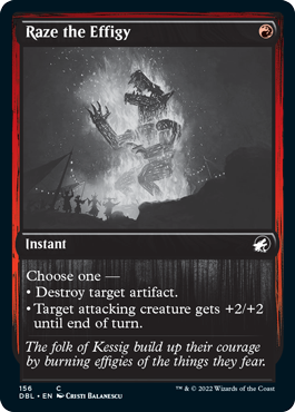 Raze the Effigy [Innistrad: Double Feature] | Chromatic Games