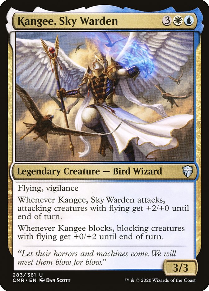 Kangee, Sky Warden [Commander Legends] | Chromatic Games