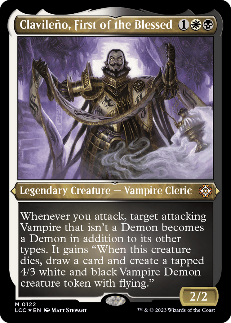 Clavileno, First of the Blessed (Display Commander) [The Lost Caverns of Ixalan Commander] | Chromatic Games