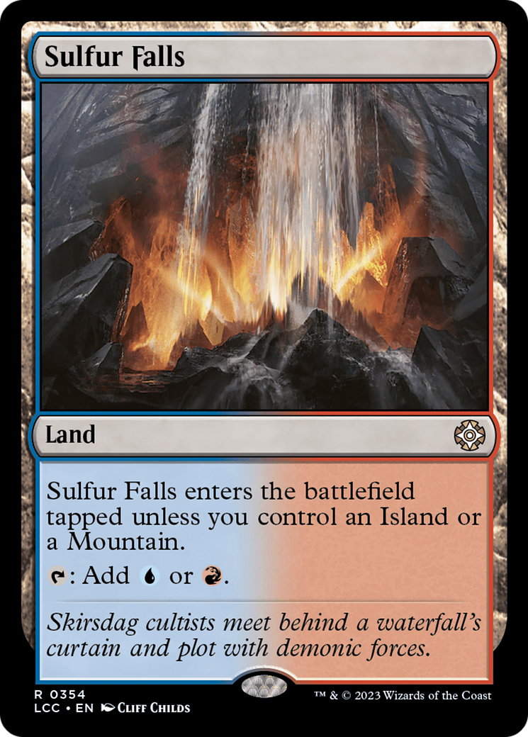 Sulfur Falls [The Lost Caverns of Ixalan Commander] | Chromatic Games