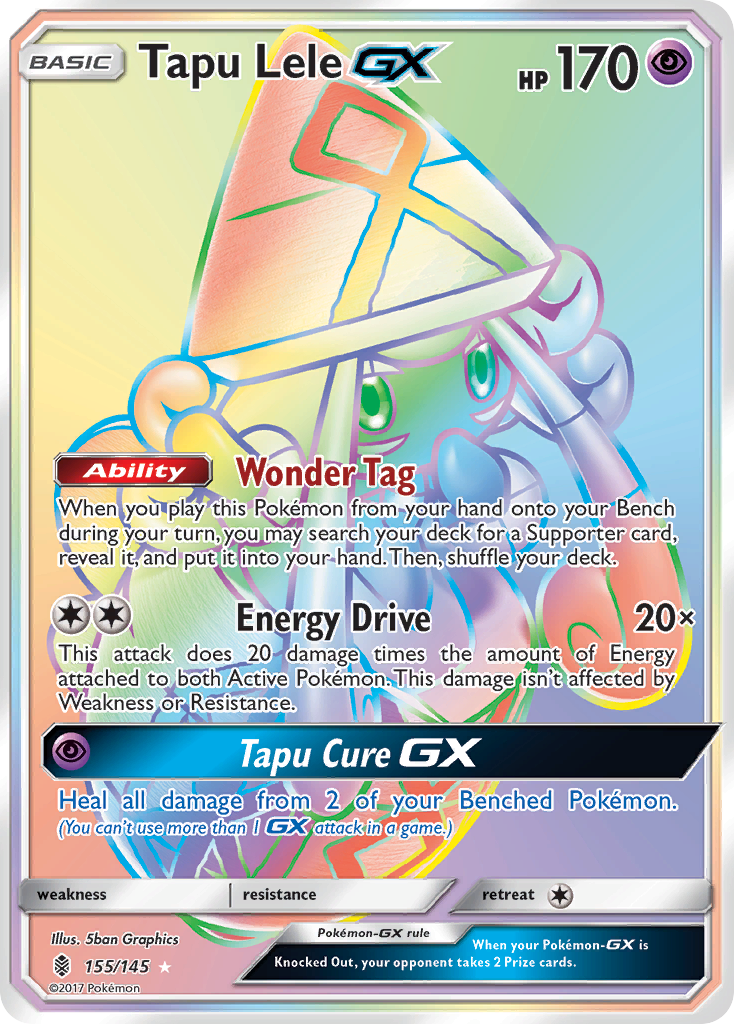 Tapu Lele GX (155/145) [Sun & Moon: Guardians Rising] | Chromatic Games