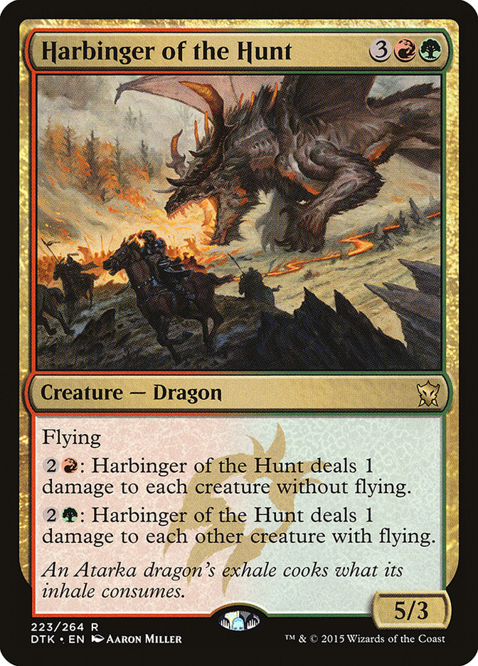 Harbinger of the Hunt [Dragons of Tarkir] | Chromatic Games