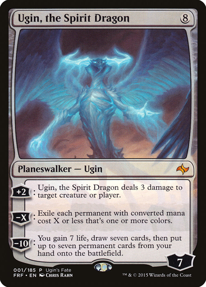 Ugin, the Spirit Dragon [Ugin's Fate] | Chromatic Games