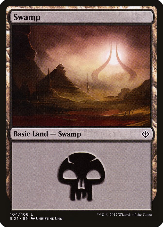 Swamp (104) [Archenemy: Nicol Bolas] | Chromatic Games