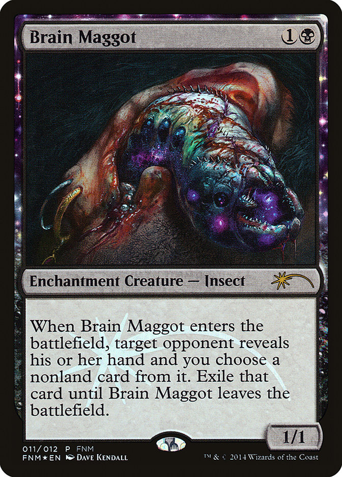 Brain Maggot [Friday Night Magic 2014] | Chromatic Games