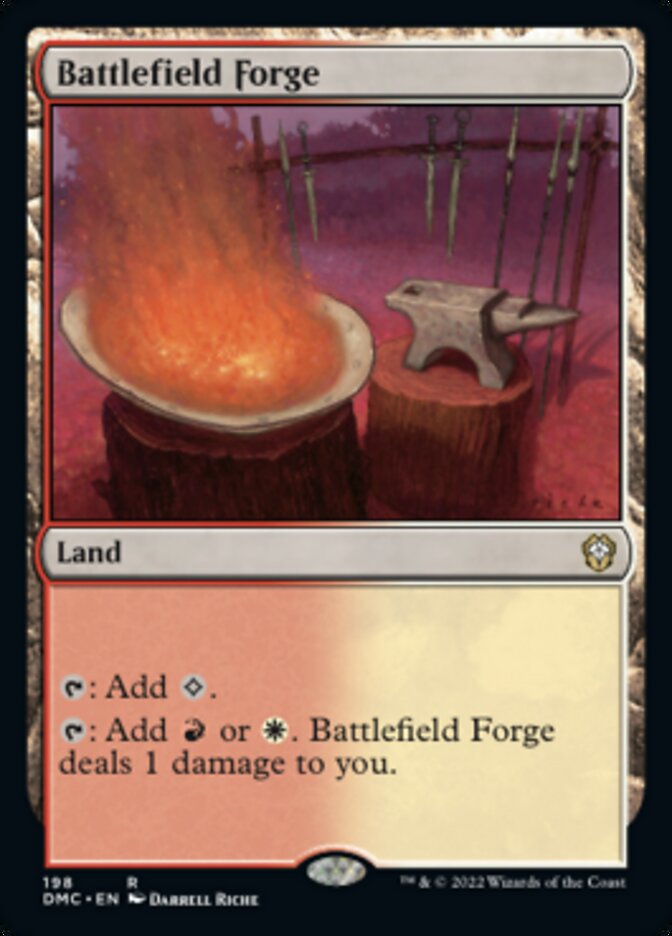 Battlefield Forge [Dominaria United Commander] | Chromatic Games