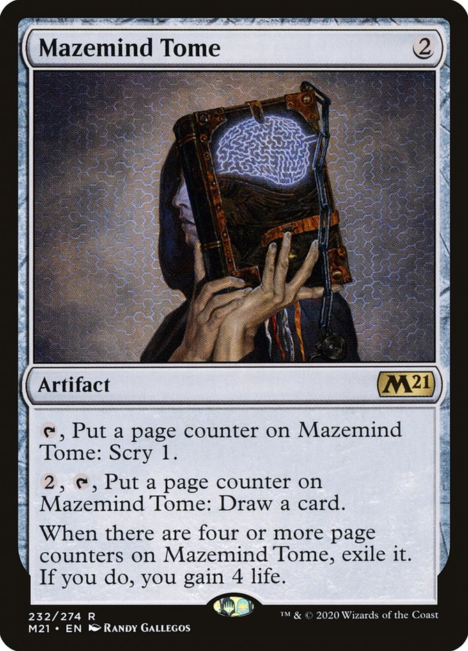 Mazemind Tome [Core Set 2021] | Chromatic Games