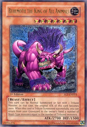 Behemoth the King of All Animals (UTR) [FET-EN014] Ultimate Rare | Chromatic Games