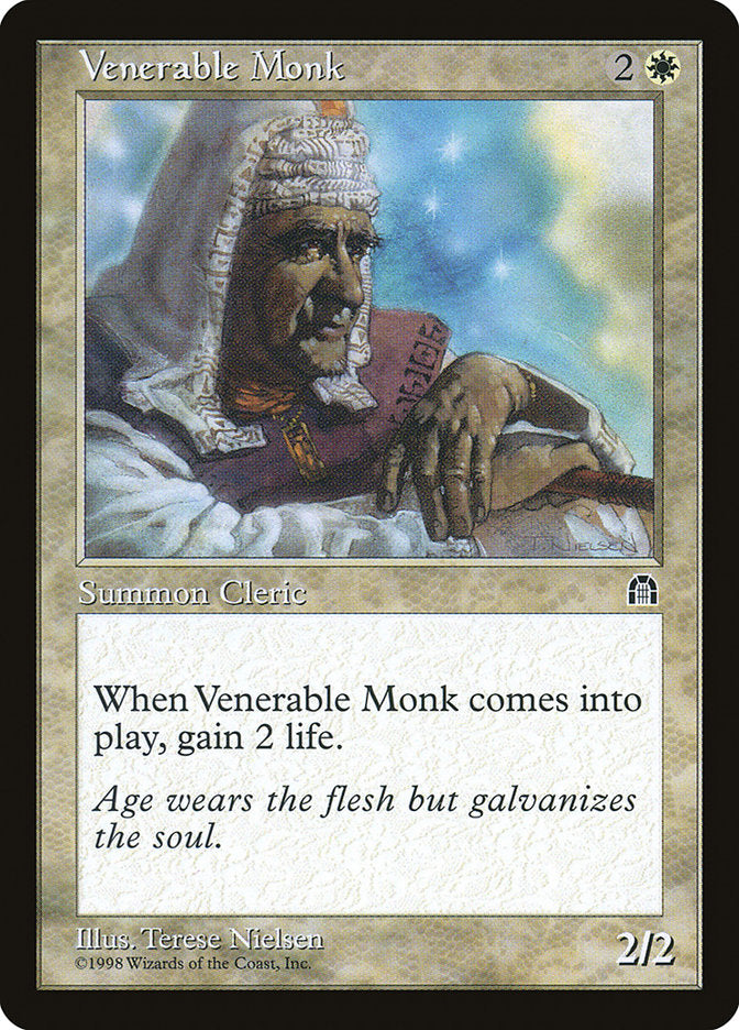 Venerable Monk [Stronghold] | Chromatic Games
