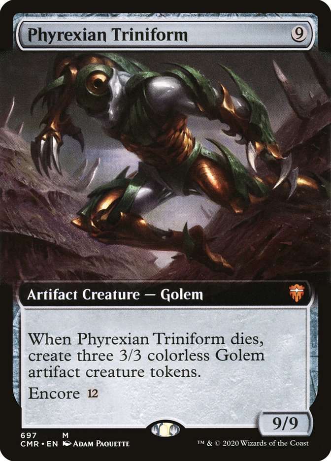 Phyrexian Triniform (Extended Art) [Commander Legends] | Chromatic Games