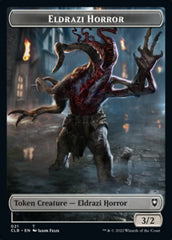 Horror // Eldrazi Horror Double-Sided Token [Commander Legends: Battle for Baldur's Gate Tokens] | Chromatic Games