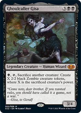 Ghoulcaller Gisa [Commander Collection: Black] | Chromatic Games