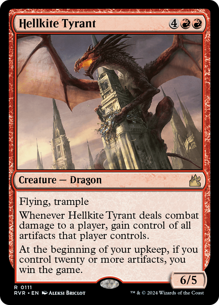 Hellkite Tyrant [Ravnica Remastered] | Chromatic Games